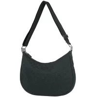 Gucci Gg Shoulder Bag Cross Body Belt Bum Crossbody Canvas Black